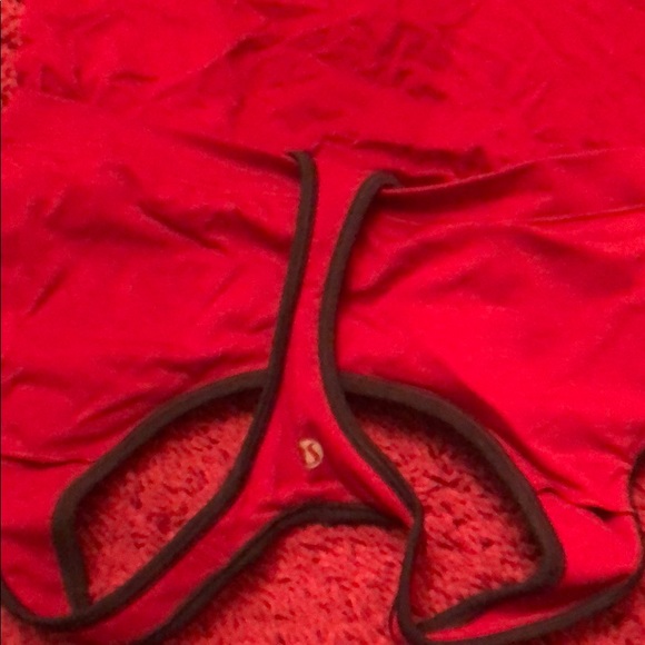 maroon lululemon tank top - Picture 4 of 5